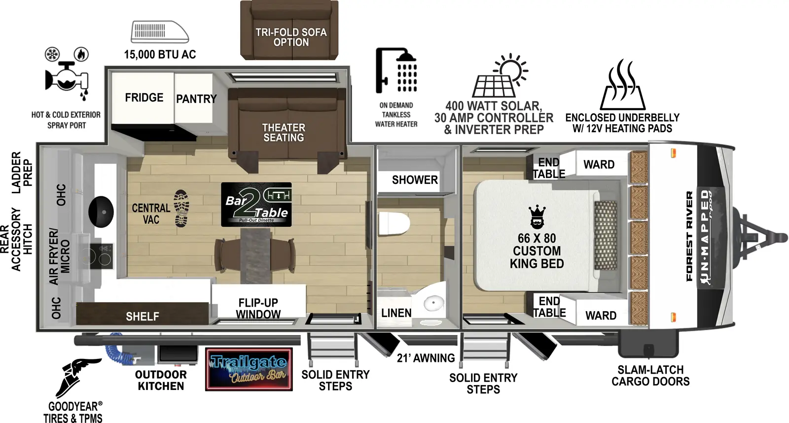 Un Mapped 24RK Floorplan